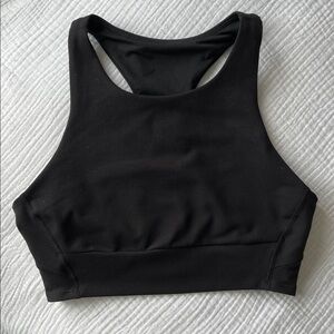 Zella Longline Racerback Sports Bra in Black • Women’s Medium